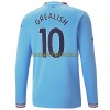 Original Fußballtrikot Manchester City Grealish 10 Heimtrikot 2022-23 Langarm Für Herren